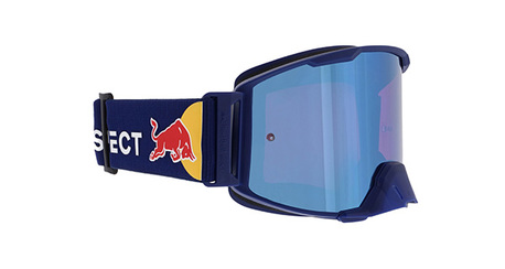 Spect Red Bull Strive MX Goggles dark blue/blue flash/ brown/blue mir